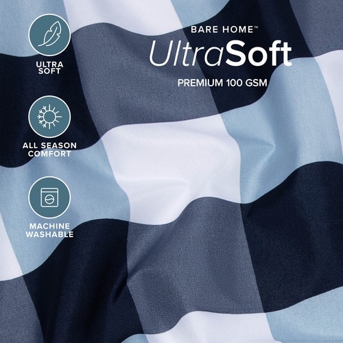 Bare Home 1800 Ultra-Soft Sheet Set Prints - Deep Pockets - Bild 97 von 126