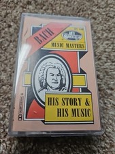 Bach   His Story  His Music Cassette Tape Allegro Music Masters ACS8500 USA 60s