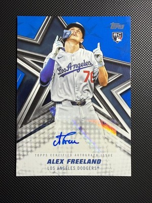 2026 Topps Serie 1 Alex Freeland Baseball Stars BLAU #/150 Rookie AUTO #BSA-AFR