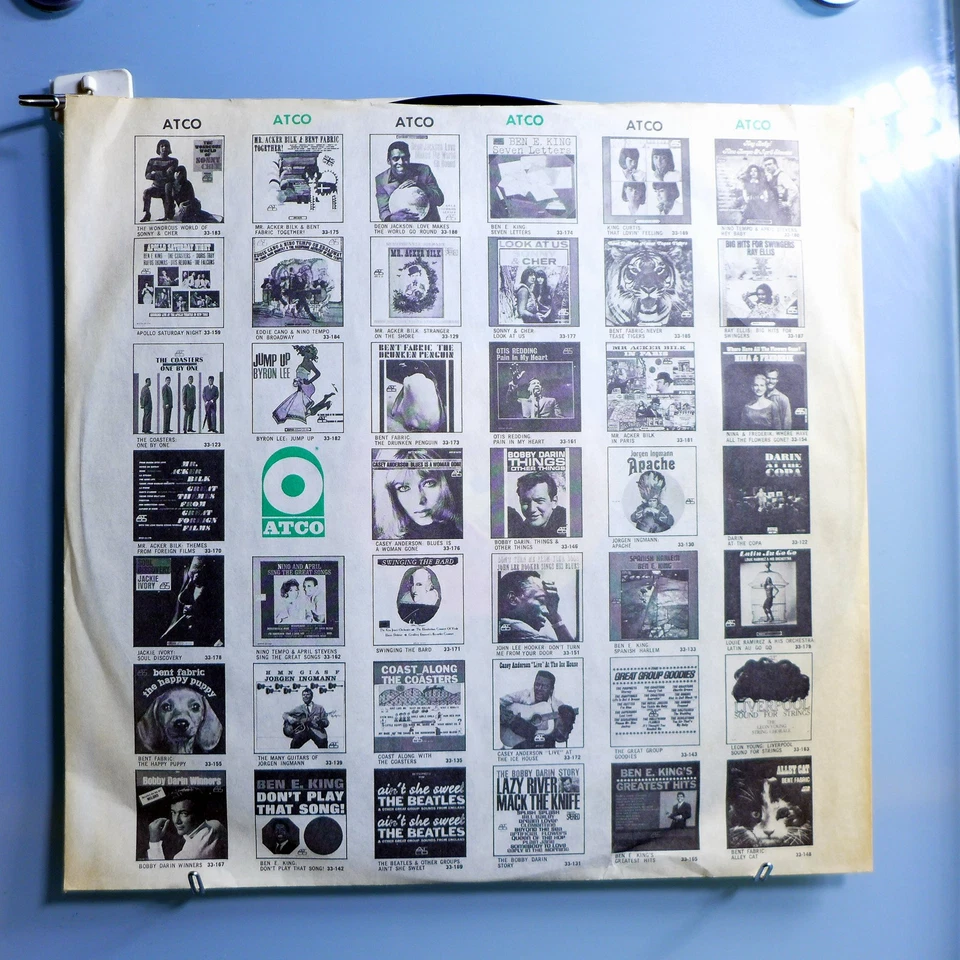 CREAM w/ERIC CLAPTON~DISRAELI GEARS~RARE ORIG'67 ATCO 2-TONE LABEL STEREO LP~N/M - Image 4 of 4