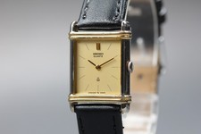 Orologio da donna vintage 1989 quasi nuovo Seiko 1400-524A Gold Tank Quartz...