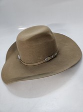 Cody James 3x Top Hand Premium Wool TAN Cowboy Hat Size 7 1/4