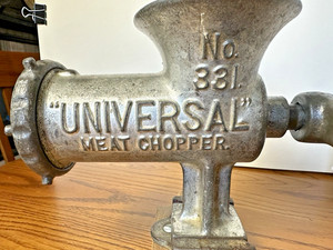 Vintage Universal Meat Chopper No. 331 Landers Ferry & Clark Conn USA