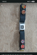 Little Earth Rubber Elastic Seat Belt Buckle Belt