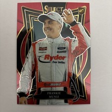 Frankie Muniz RC 021/125 RED PRIZM COLOR MATCH 2025 Panini Select Racing Nascar