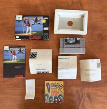 Waialae Country Club Golf (Super Nintendo SNES) Great Condition CIB Complete