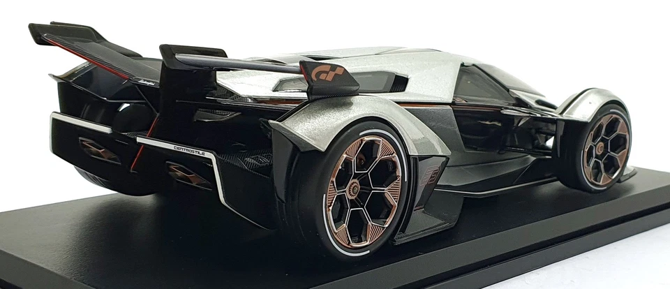 Maisto 1/18 Scale 46629 - Lamborghini Lambo V12 Vision Gran Tourismo - Silver - Image 2 of 4