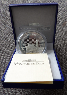 France 100 Francs / 15 Euro 1996 year St. Stephen's Cathedral