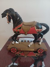 Enesco 0903 The Trail of Painted Ponies Christmas Past Figurine Pre-owned