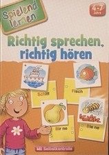 Richtig sprechen richtig hören Spiel neuwert...