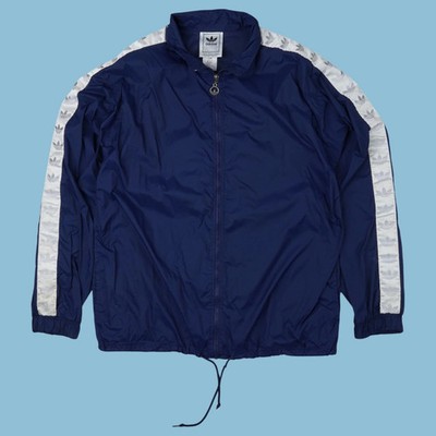 Vintage Adidas TNT Tape Windbreaker Jacket - M