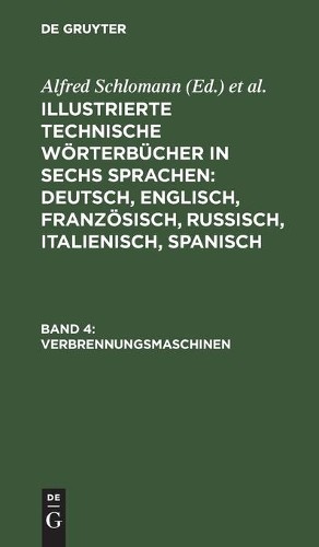 Verbrennungsmaschinen (Gebundene Ausgabe) (US IMPORT)