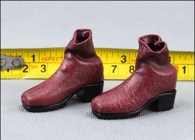 1/6 Scale Women's Leather Shoes Plastic Model for 12'' Figure Cloths Accessorries