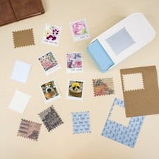 Extra Large Postage Stamp Paper Punch 2x2.5inch Craft Punch for Scrapbooking