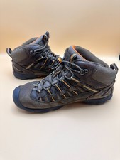 KEEN Alamosa Mid Waterproof Hiking Boots Women s US 6 Gray Orange Trail Shoes