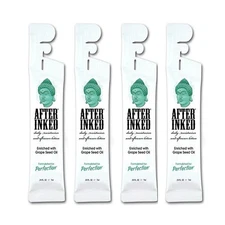 After Inked Aftercare Tattoo Lotion 7ML Tattoo Cream Pillow Pack  (4 Pieces)