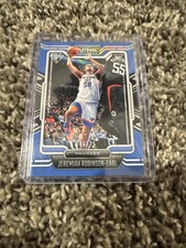 2021 Panini Chronicles Playbook Blue /75 Jeremiah Robinson-Earl #273