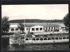 Ansichtskarte Caputh, Gasthaus Strandbad mit Dampfer Berlin 1967 