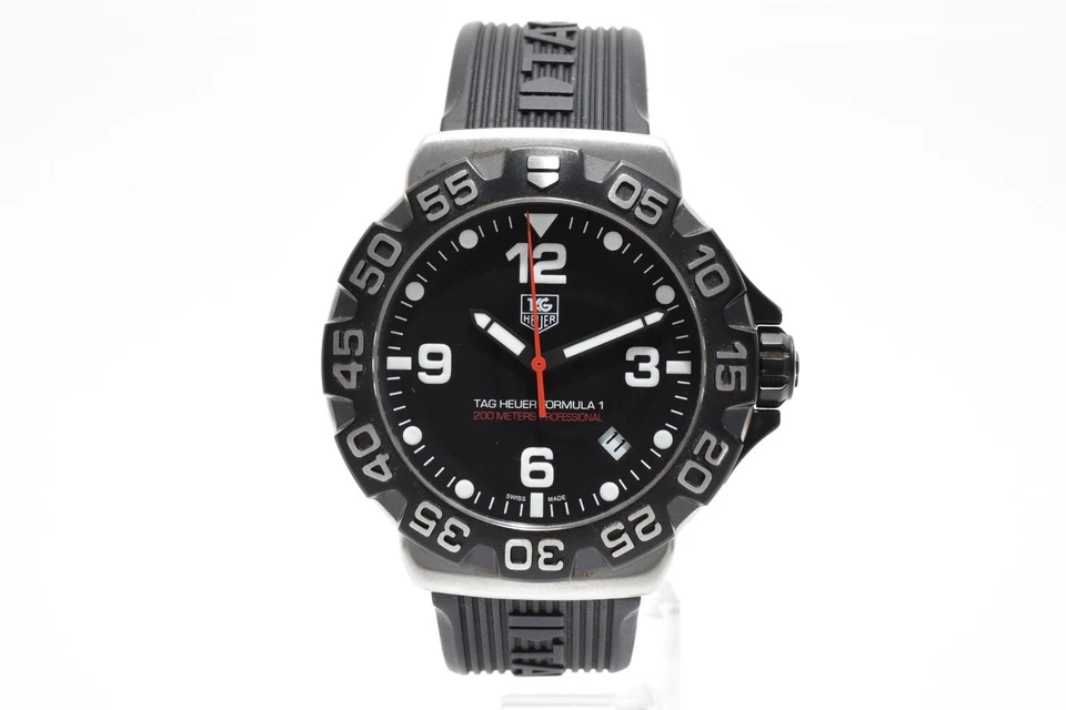 ▶️ [MINT] TAG Heuer Formula 1 Professional 200m Dive Watch WAH1110-0 Swiss  #249 - Image 4 of 4