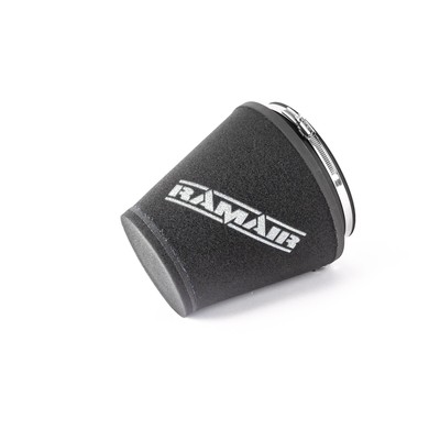 Ramair 76mm (3inch) OD Neck Large Cone Air Filter with Velocity Stack