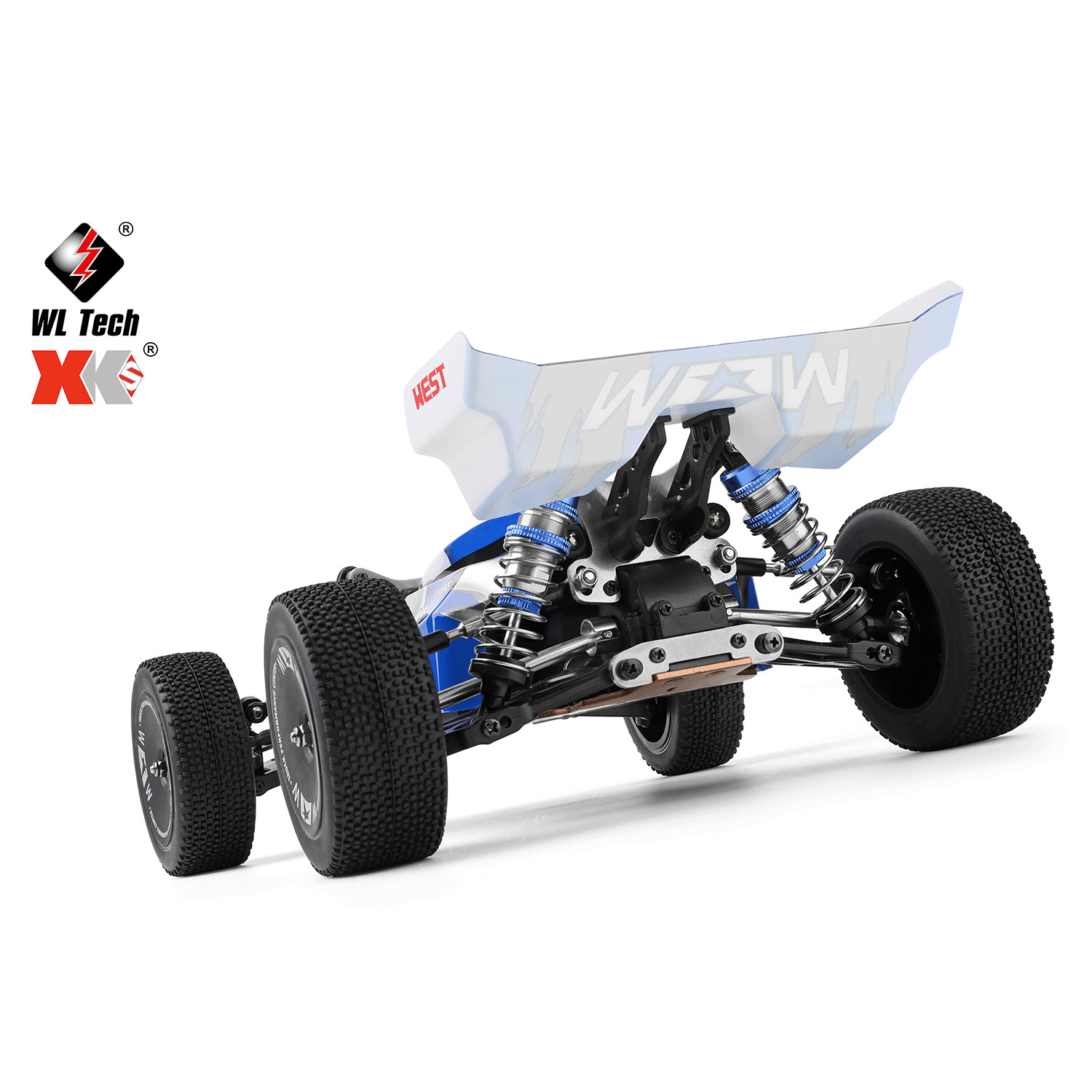 WLtoys 144011 1/14 Fast RC Car,Max 43 MPH Off-Road Remote Control Car with Light