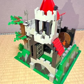 LEGO System Fire Breathing Fortress 6082 In 1993 Used Retired Complete Japan