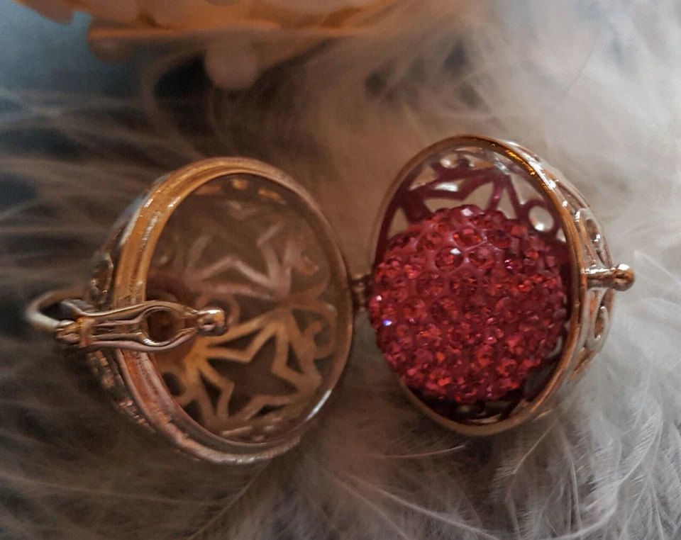 Collana Engelsrufer 75CM Angelo Rufer Stella Gabbia Sfera Sonora Scelta Colore - Immagine 3 di 4