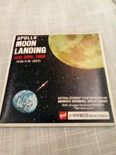 Vintage View-Master Apollo Moon Landing July 20, 1969 B 663