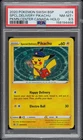 2020 POKEMON SWSH BLACK STAR PROMO #074 SPECIAL DELIVERY PIKACHU-HOLO PSA 8.5