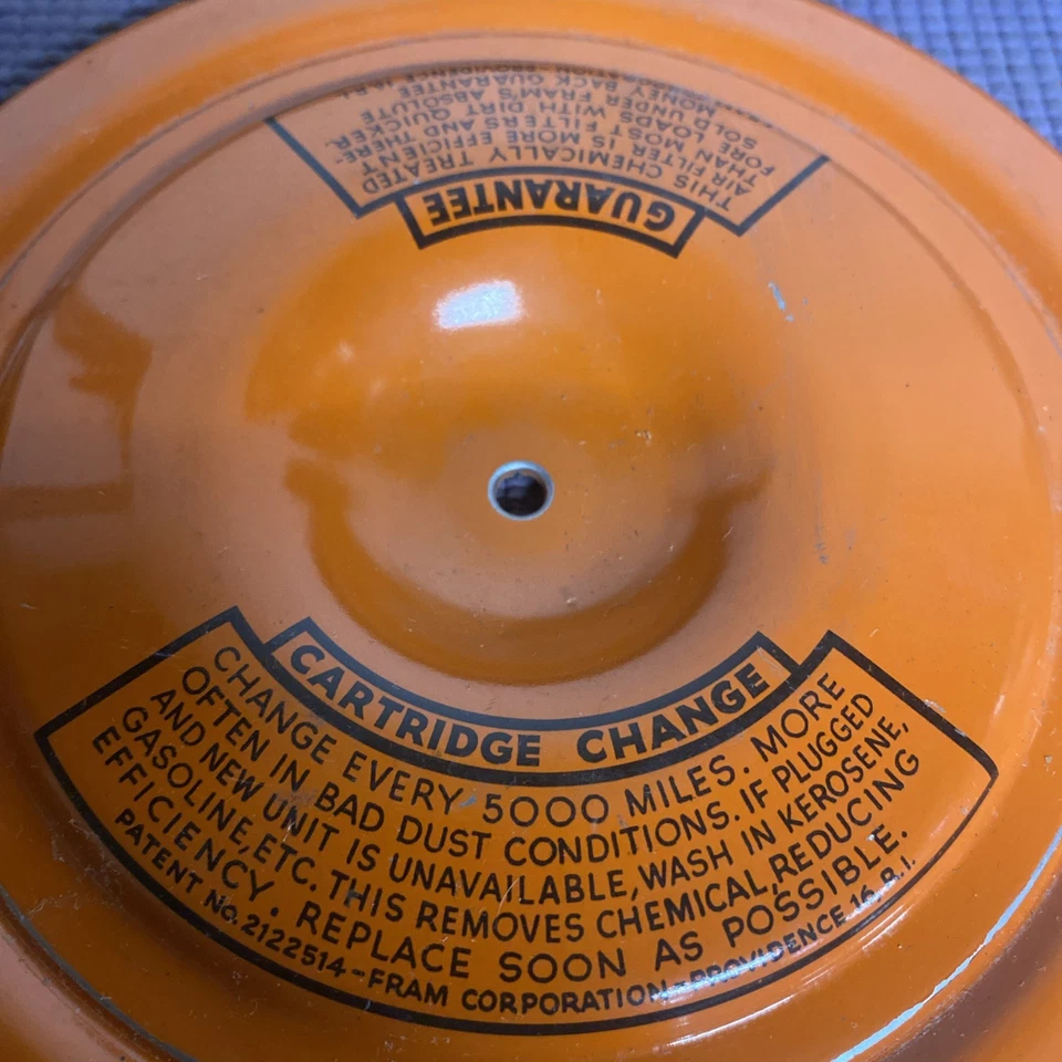 FRAM FA 100-1 Air Filter Ford Mercury V-8/ Dodge Plymouth Chrysler  1939-1948 * - Image 4 of 4