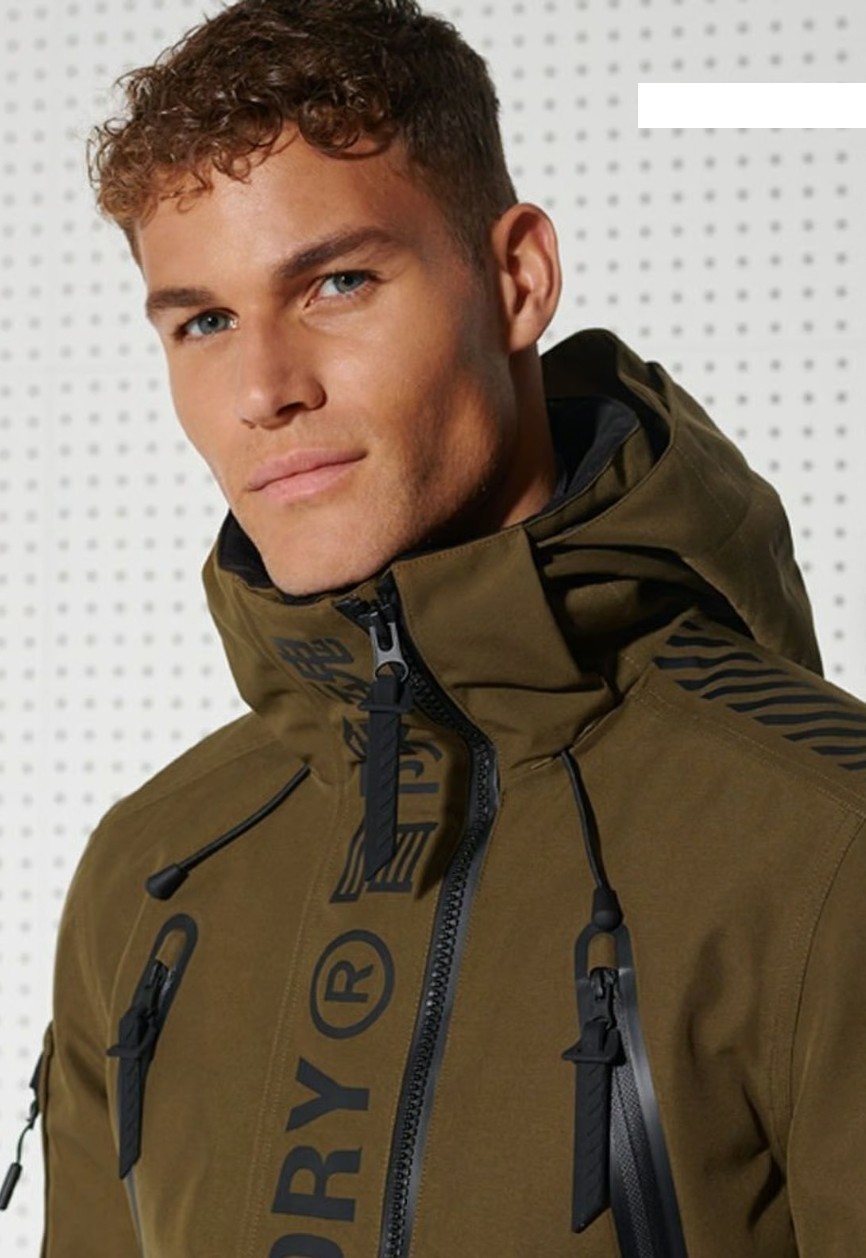 Superdry Jacket Ultimate Rescue Snow Jacket Dusty Olive. Size Small rrp £300. image 3
