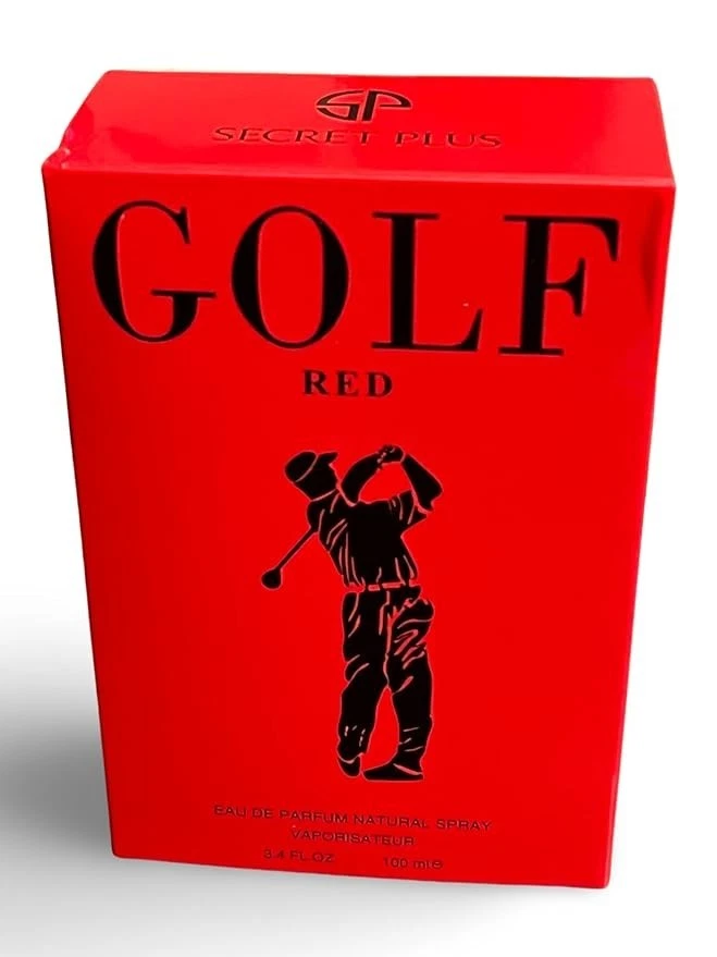 GOLF RED Eau de Parfum para Hombres - 3.4 Fl OZ Spray Natural de Larga Duración Foto 3 de 4