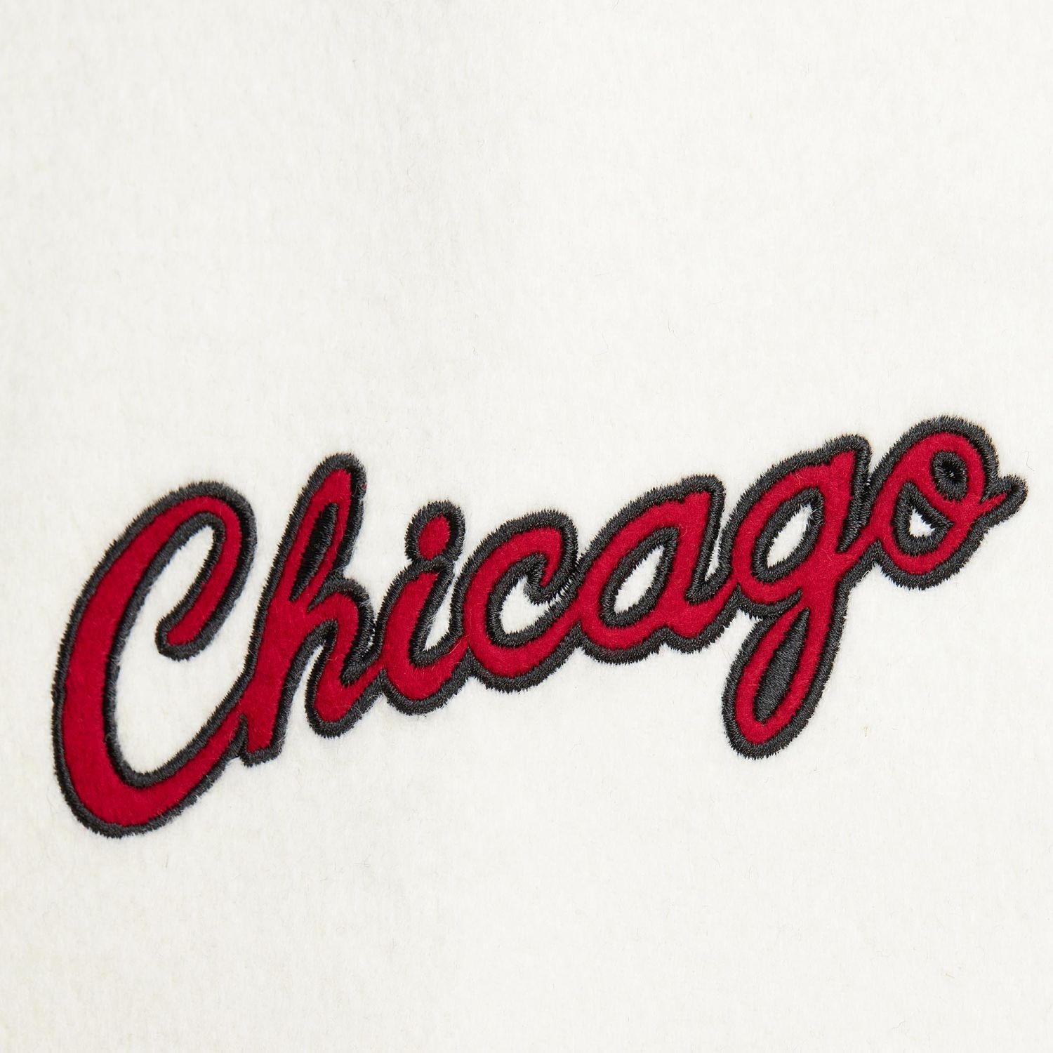 M&N Vintage Varsity Wool Jacket - NBA Chicago Bulls image 6