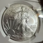 2015 $1 American Silver Eagle - NGC MS70 - First Releases