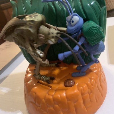 Thinkway Toys A Bug's Life electronic talking bank Pixar Flik & Hopper