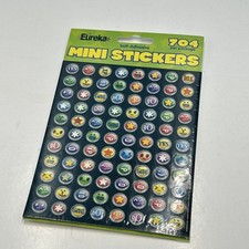 Teacher Motivational Mini Stickers Self-Adhesive, 704 Total Eureka Emojis 2009