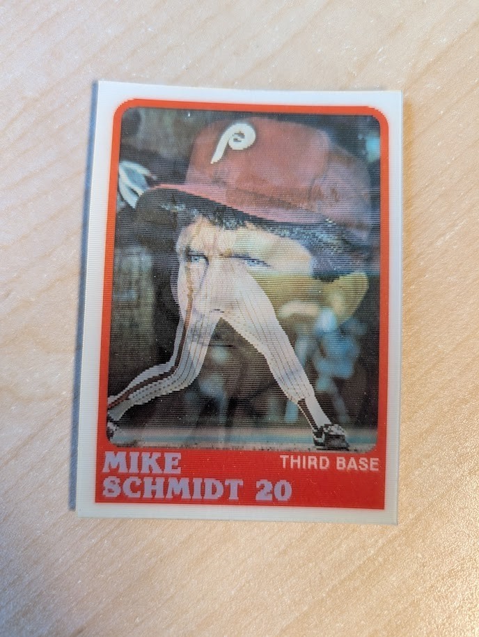 1988 Sportflics #35 Mike Schmidt Philadelphia Phillies