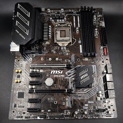 MSI Z390-A PRO Motherboard Used Working