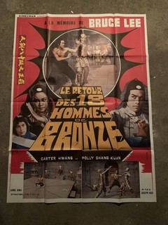 Affiche de Cinéma Le Retour des 18 Hommes de Bronze