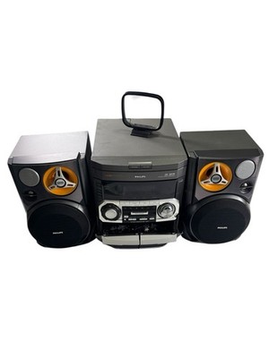 Philips FW-C399 Shelf Stereo System HiFi CD Changer Cassette Deck