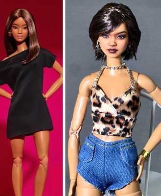 OOAK Barbie doll Repaint Custom Art Doll，Movable Body~TT