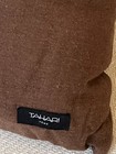 Tahari Home Brown Basket Weave 20"x20" Decorative Throw Pillow NEW — photo 2