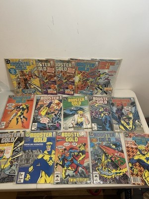 Vintage Comic book Lot of 15 Booster Gold DC 1986 Series Dan Jurgens NM Bagged