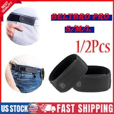 1/2xBeltBro No Buckle Elastic Belt Comfort Adjustable Belt Loops For Men WomenJQ