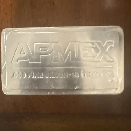 10 oz APMEX .999 Fine Silver Stackable Bullion Bar 🔥💰