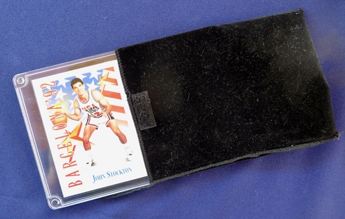 1992 Barcelona ~ Stockton & Malone SkyBox USA Basketball Dream Team Cards - Picture 3 of 3