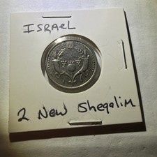 Israel 2009 2 neue Sheqalim Münze 🇮🇱