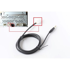 Car Radio AUX Cable Quick Installation Easy To Use ABS Plastic Housing