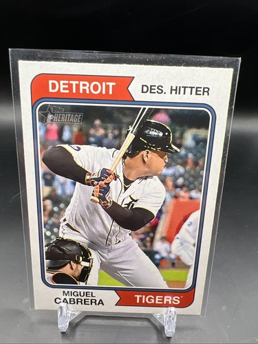 2023 Topps Heritage #151 Miguel Cabrera | Baseball Card