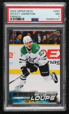 2022-23 Upper Deck Series 2 Young Guns French Wyatt Johnston #459 PSA 7 1ac1